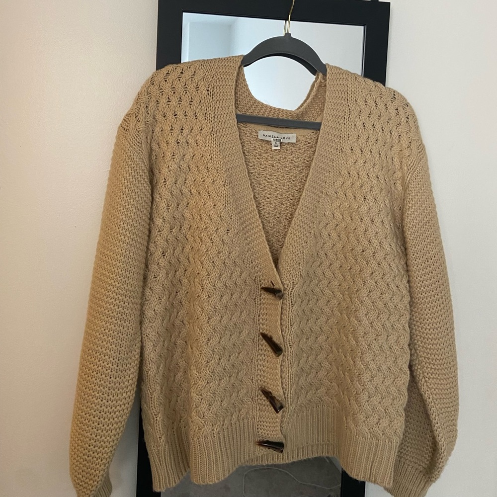 Pamela Love fisherman cardigan sweater